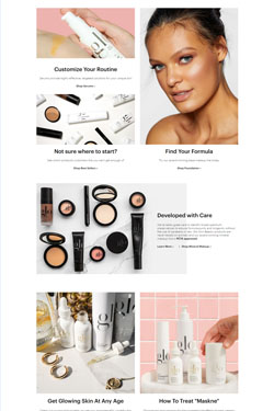 Hosting Company Layout Preview